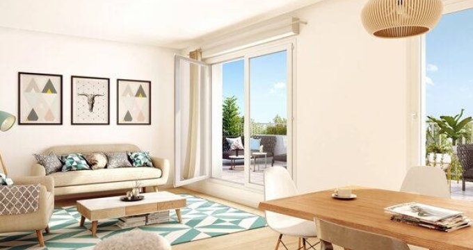 Achat / Vente appartement neuf Carbon-Blanc à 3 minutes à pied de l’arrêt de bus 31 (33560) - Réf. 9220