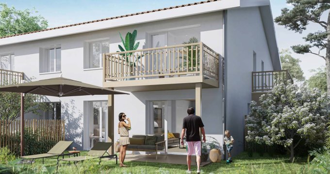 Achat / Vente appartement neuf Castelnau-de-Médoc à proximité des plages et des lacs (33480) - Réf. 11729