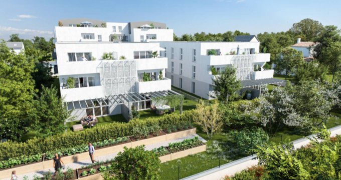 Achat / Vente appartement neuf Cenon proche centre commercial Rive Droite (33150) - Réf. 6566