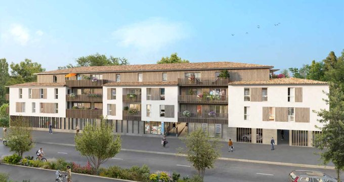 Achat / Vente appartement neuf Saint-Vincent-de-Paul à 15 min de route de Bordeaux (33440) - Réf. 9229