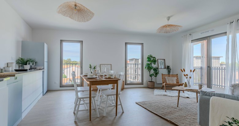 Achat / Vente appartement neuf Biganos à 10 min en voiture de la plage (33380) - Réf. 11774