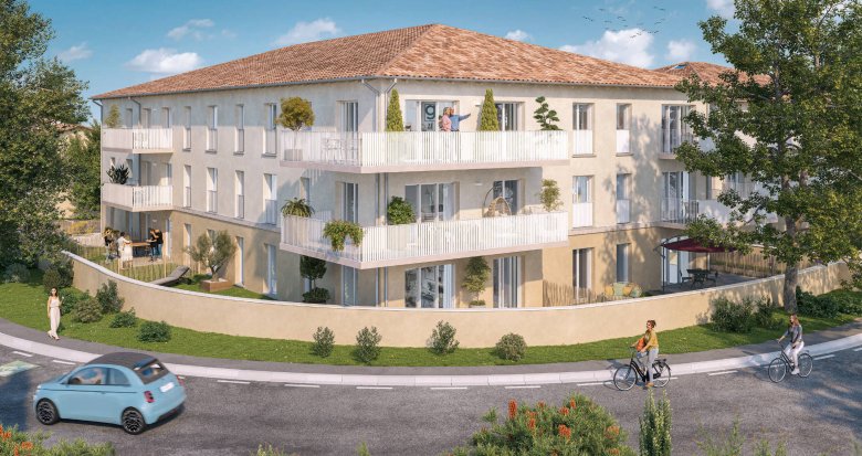 Achat / Vente appartement neuf Blanquefort à 20 min du centre de Bordeaux en tram C (33290) - Réf. 9232