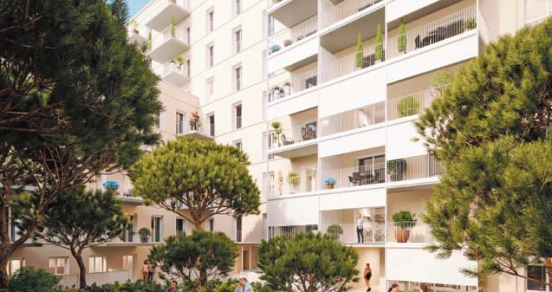 Achat / Vente appartement neuf Bordeaux Armagnac au pied de l'arrêt de tram lignes C et D (33000) - Réf. 9191