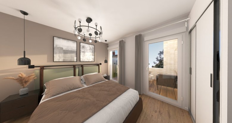 Achat / Vente appartement neuf Bordeaux quartier Saint Michel (33000) - Réf. 9194