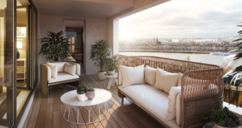 Achat / Vente appartement neuf Bordeaux face à la promenade des Quais (33000) - Réf. 5331