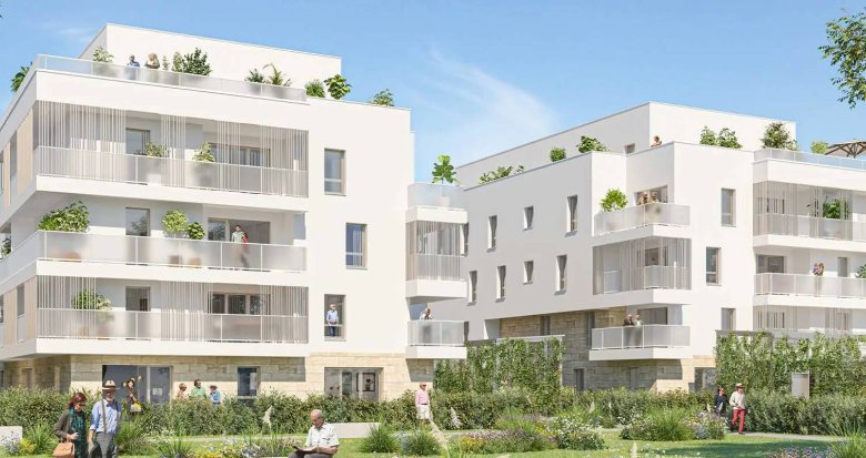 Achat / Vente appartement neuf Cenon résidence séniors aux portes de Bordeaux et du tram A (33150) - Réf. 9223