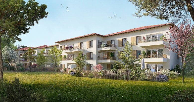 Achat / Vente appartement neuf La Taillan-Médoc cadre champêtre à 25 min de Bordeaux (33320) - Réf. 9239