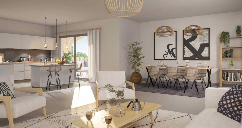 Achat / Vente appartement neuf Le Teich centre-ville à 11 min à pied de la gare (33470) - Réf. 9272