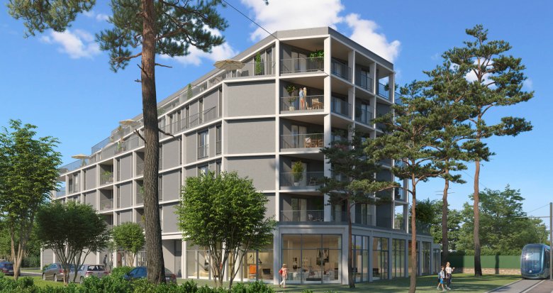 Achat / Vente appartement neuf Mérignac au coeur du nouveau quartier du Parc Mirepin (33700) - Réf. 9245