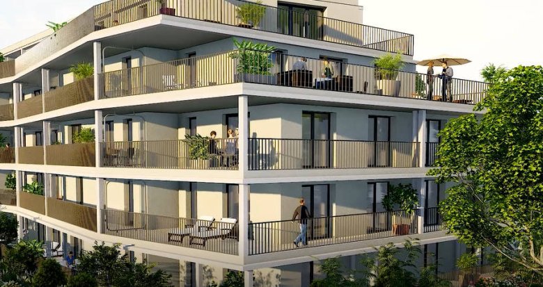 Achat / Vente appartement neuf Mérignac au coeur du nouveau quartier du Parc Mirepin (33700) - Réf. 9245