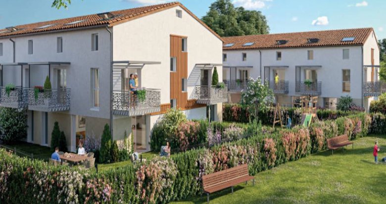 Achat / Vente appartement neuf Montussan à 25 min de Bordeaux centre (33450) - Réf. 4674