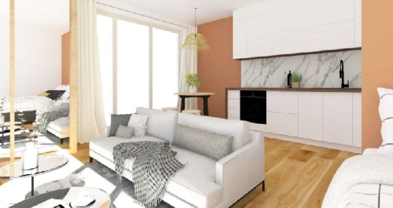 Achat / Vente appartement neuf Pessac résidence Coliving proche tramway B Châtaigneraie (33600) - Réf. 9253