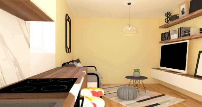 Achat / Vente appartement neuf Pessac résidence Coliving proche tramway B Châtaigneraie (33600) - Réf. 9253