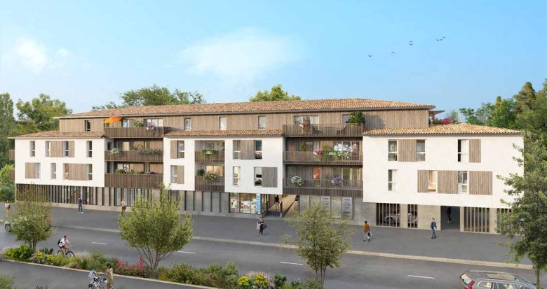 Achat / Vente appartement neuf Saint-Vincent-de-Paul à 15 min de route de Bordeaux (33440) - Réf. 11776