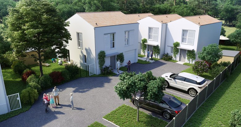 Achat / Vente appartement neuf Villenave-d'Ornon maisons secteur calme proche des commerces (33140) - Réf. 9217