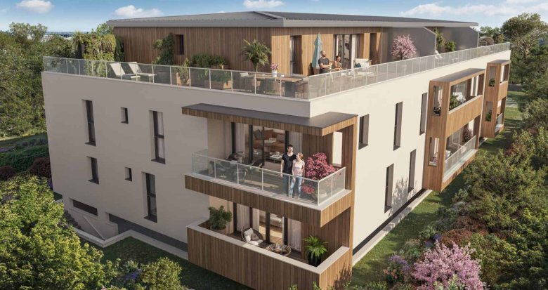 Achat / Vente appartement neuf Bruges réhabilitation esprit village aux portes de Bordeaux (33520) - Réf. 12048